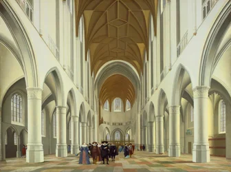 Interior de San Bavo, Haarlem